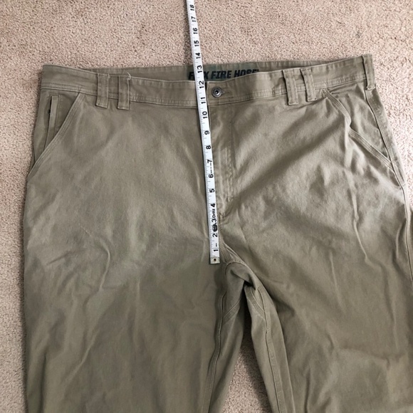 Duluth Trading Co. Flex Fire Hose Khaki Pants Mens 46x30 - Picture 15 of 16